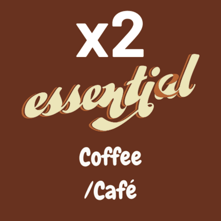 2 doypacks Essential Café (30 repas)