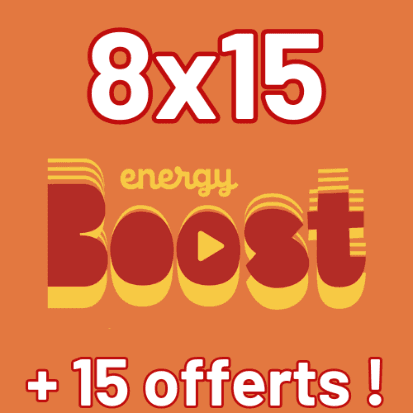 8 sachets de 15 sticks + 1 sachet gratuit (135 sticks) / 37,77€ le sachet - BOOST
