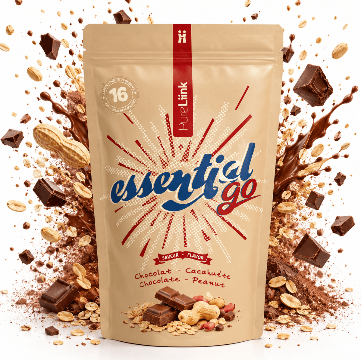  ESSENTIAL GO - Chocolat & Cacahuètes